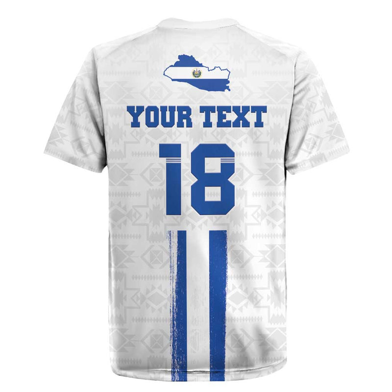 Custom El Salvador Football La Selecta Sporty Style Rugby Jersey