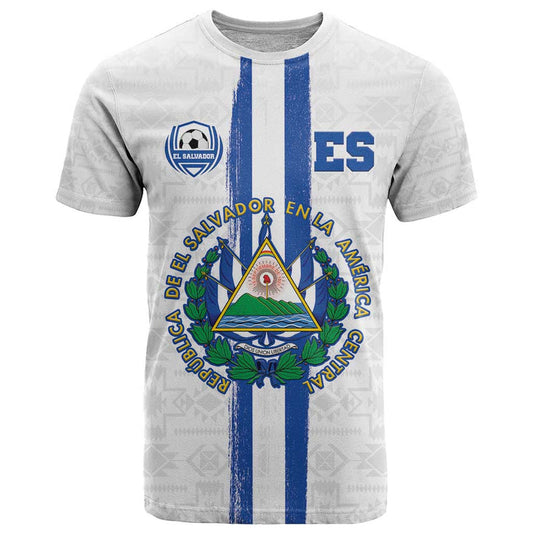 Custom El Salvador Football La Selecta Sporty Style T Shirt