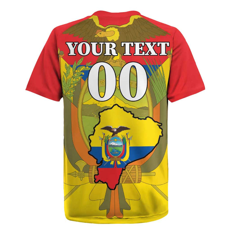 Custom Ecuador Independence Day 1809 Monumento A La Independencia Rugby Jersey