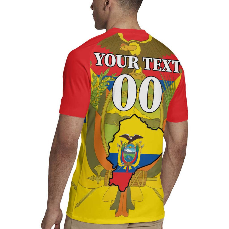 Custom Ecuador Independence Day 1809 Monumento A La Independencia Rugby Jersey