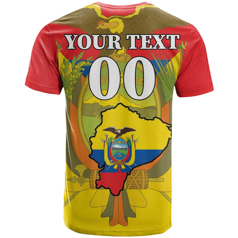Custom Ecuador Independence Day 1809 Monumento a la Independencia T Shirt