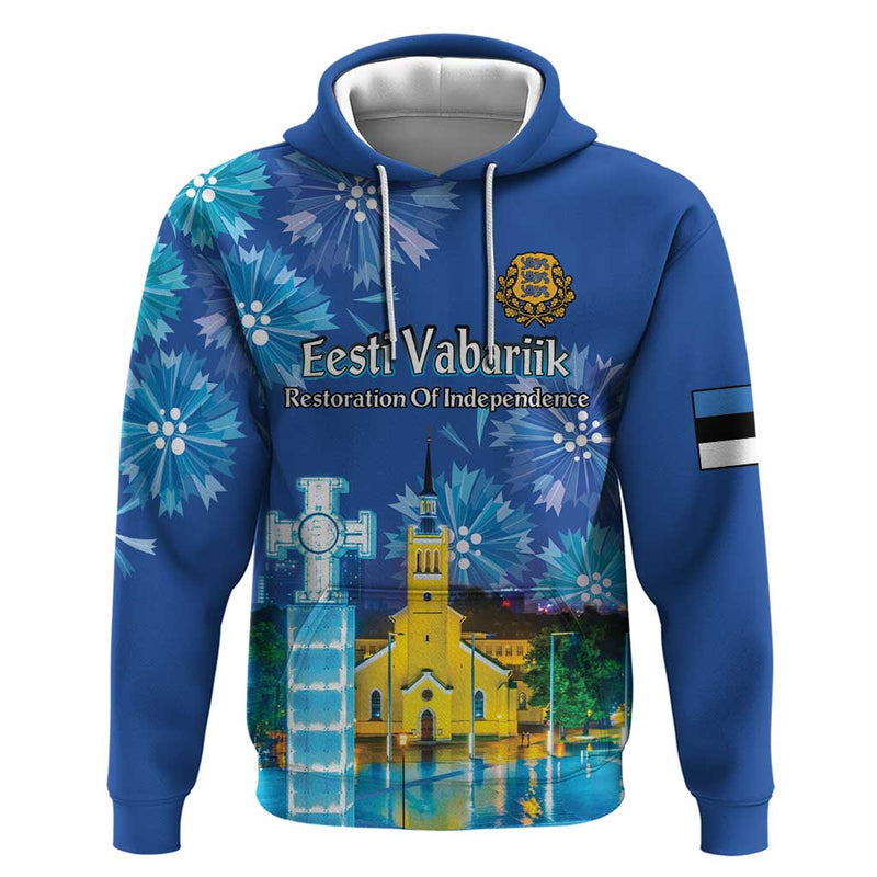Estonian Restoration of Independence Freedom Square Tallinn Capital Hoodie