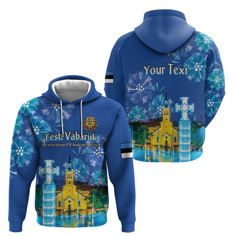 Estonian Restoration of Independence Freedom Square Tallinn Capital Hoodie