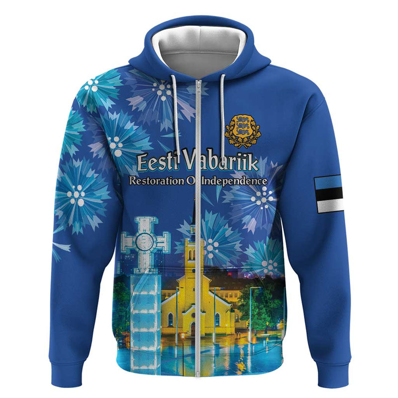 Estonian Restoration of Independence Freedom Square Tallinn Capital Hoodie