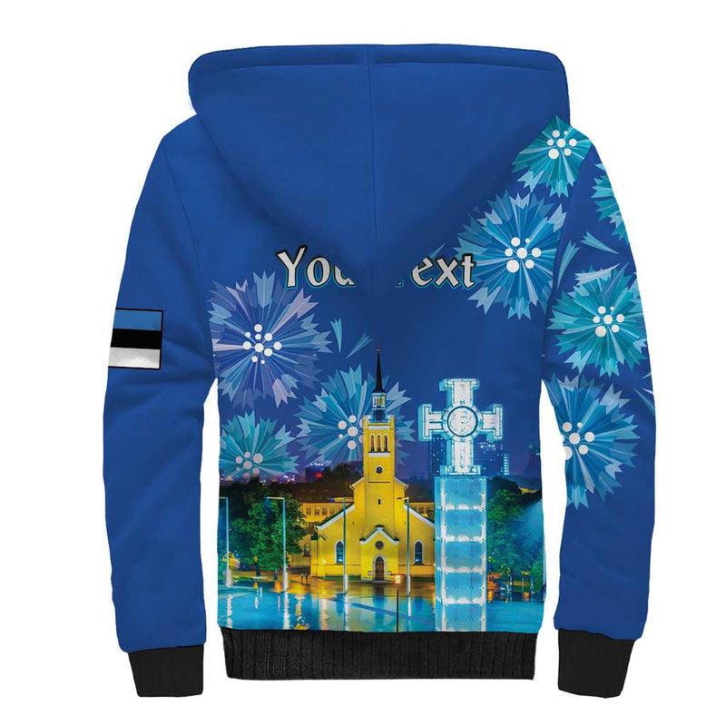 Estonian Restoration of Independence Freedom Square Tallinn Capital Sherpa Hoodie