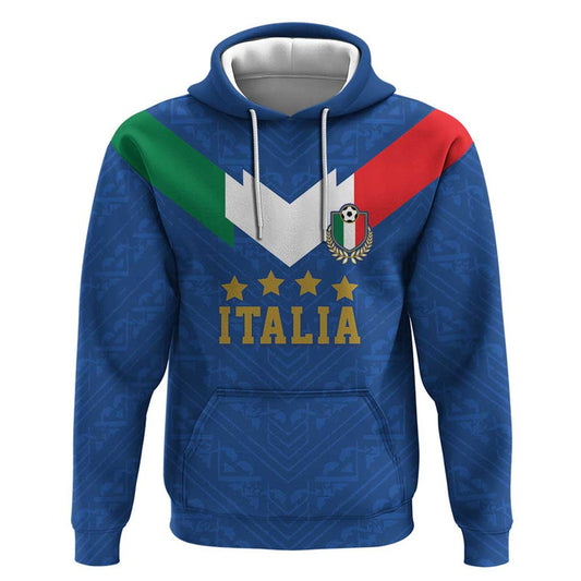 Custom Italy Football Come On Gli Azzurri Hoodie