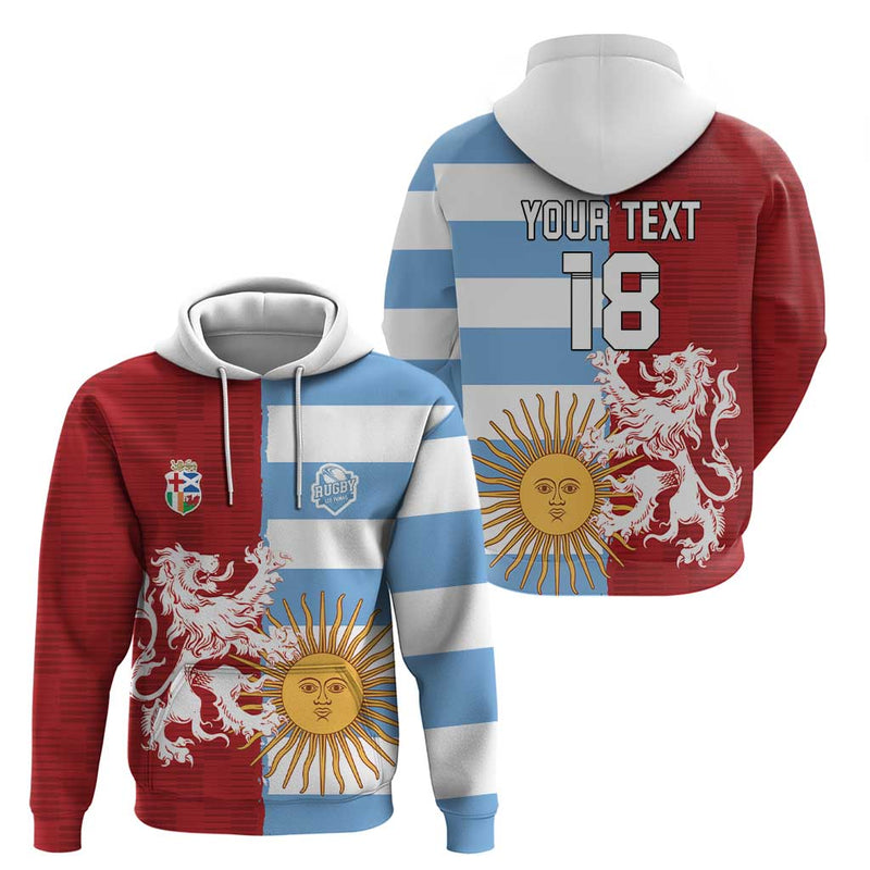 Custom British Lions Argentina Unique Style Hoodie