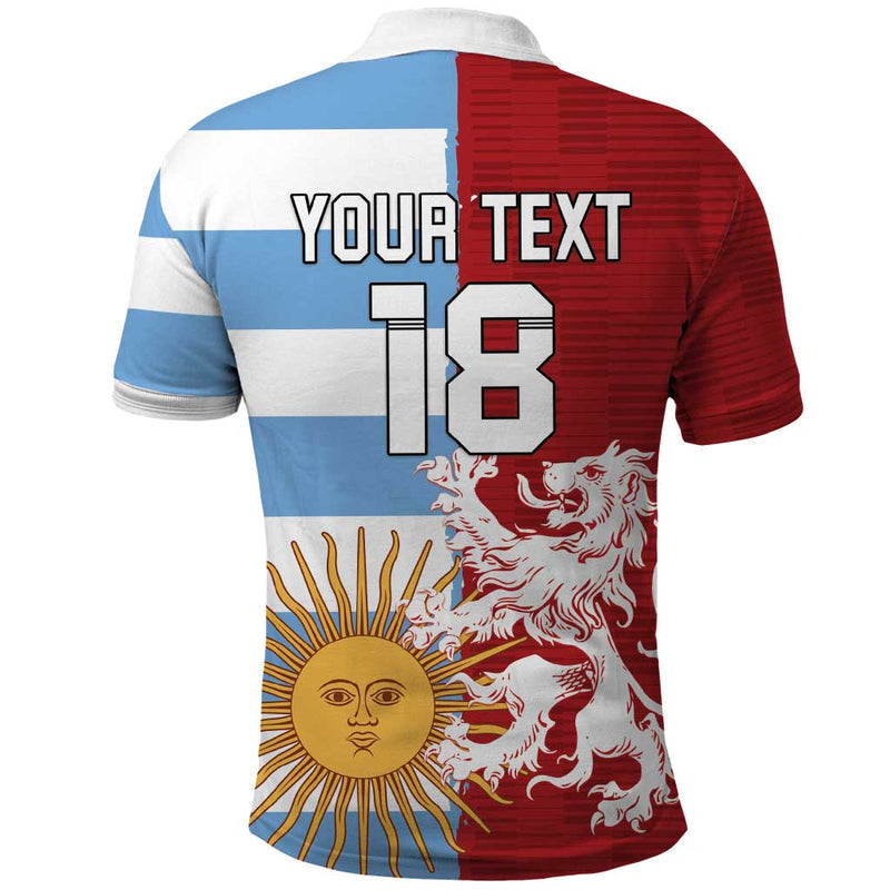 Custom British Lions Argentina Unique Style Polo Shirt