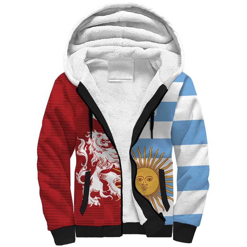 Custom British Lions Argentina Unique Style Sherpa Hoodie