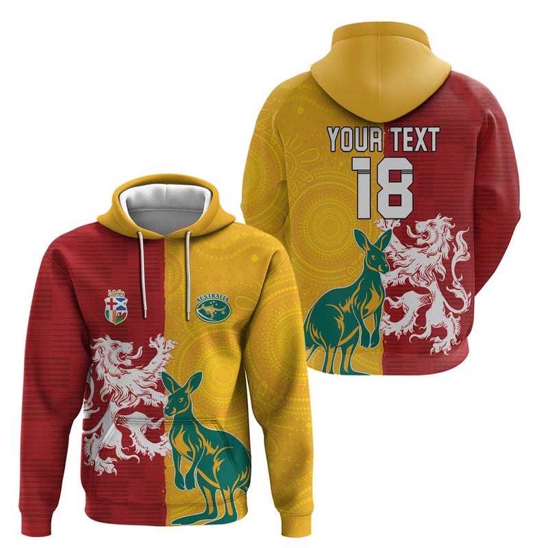 Custom British Lions Australia Unique Style Hoodie