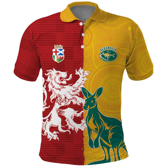 Custom British Lions Australia Unique Style Polo Shirt