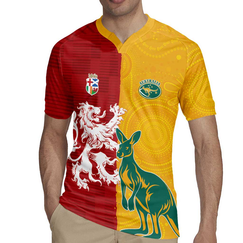 Custom British Lions Australia Unique Style Rugby Jersey