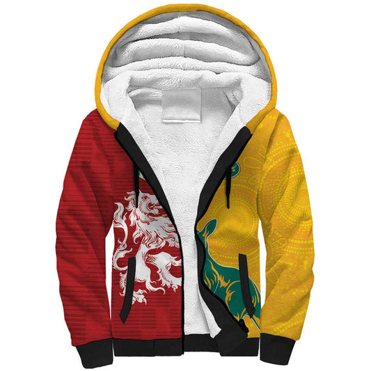 Custom British Lions Australia Unique Style Sherpa Hoodie