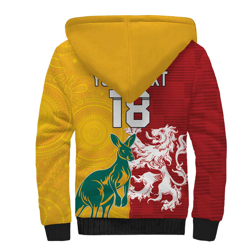 Custom British Lions Australia Unique Style Sherpa Hoodie