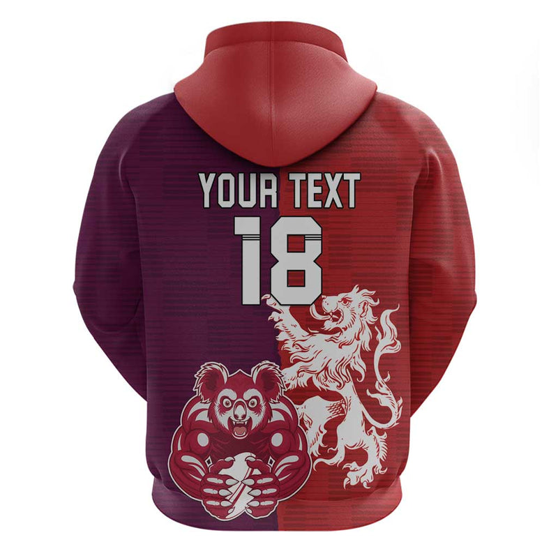 Custom British Lions Brumbies Unique Style Hoodie