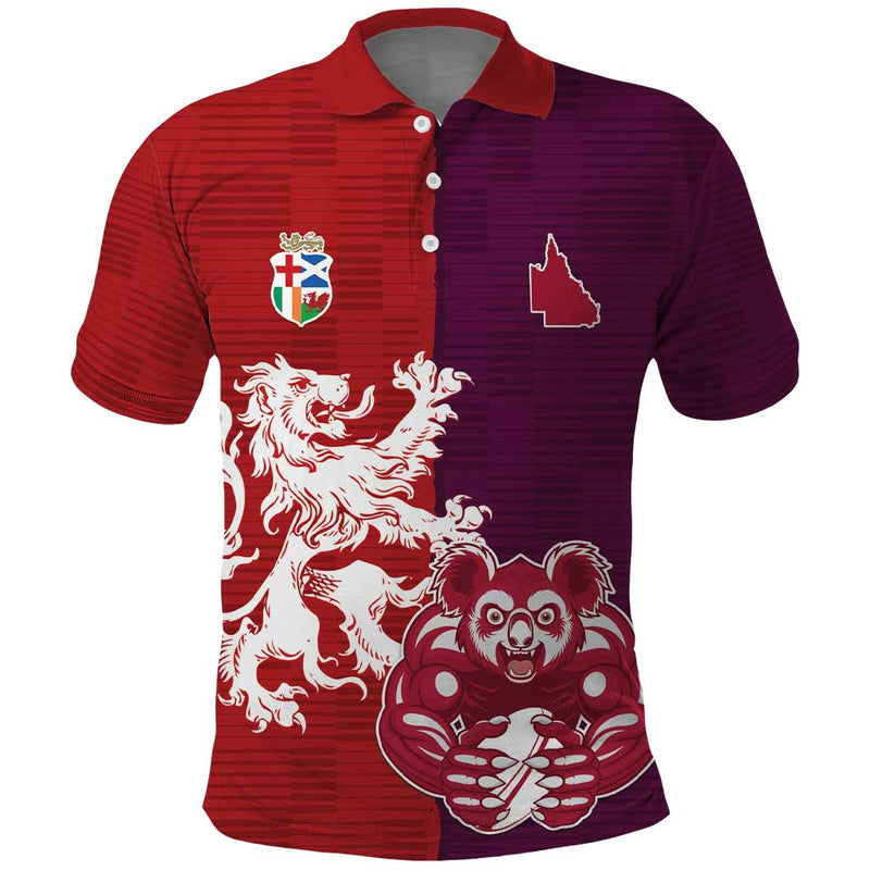 Custom British Lions Brumbies Unique Style Polo Shirt