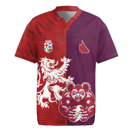 Custom British Lions Brumbies Unique Style Rugby Jersey