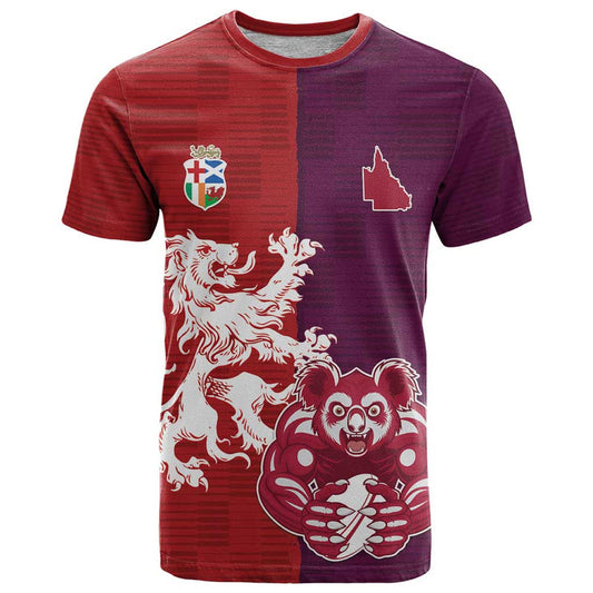 Custom British Lions Brumbies Unique Style T Shirt