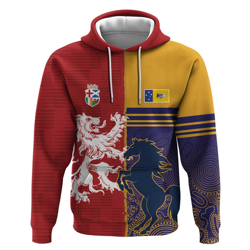 Custom British Lions Queensland Unique Style Hoodie