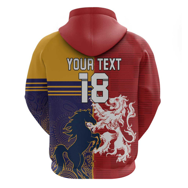 Custom British Lions Queensland Unique Style Hoodie