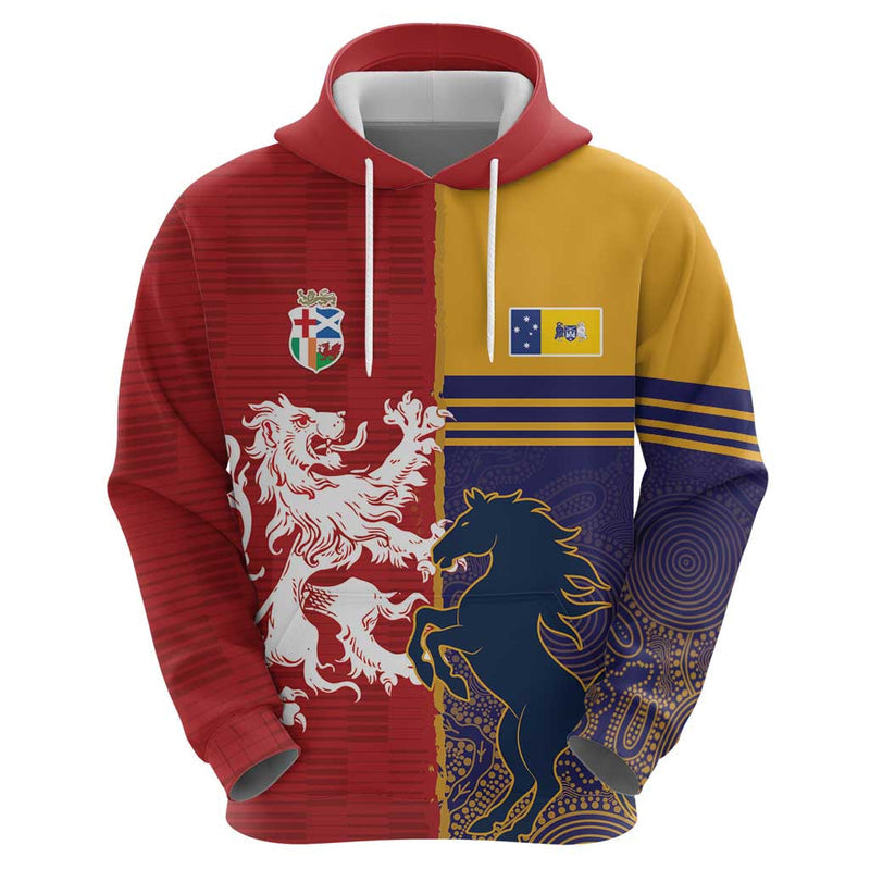 Custom British Lions Queensland Unique Style Hoodie