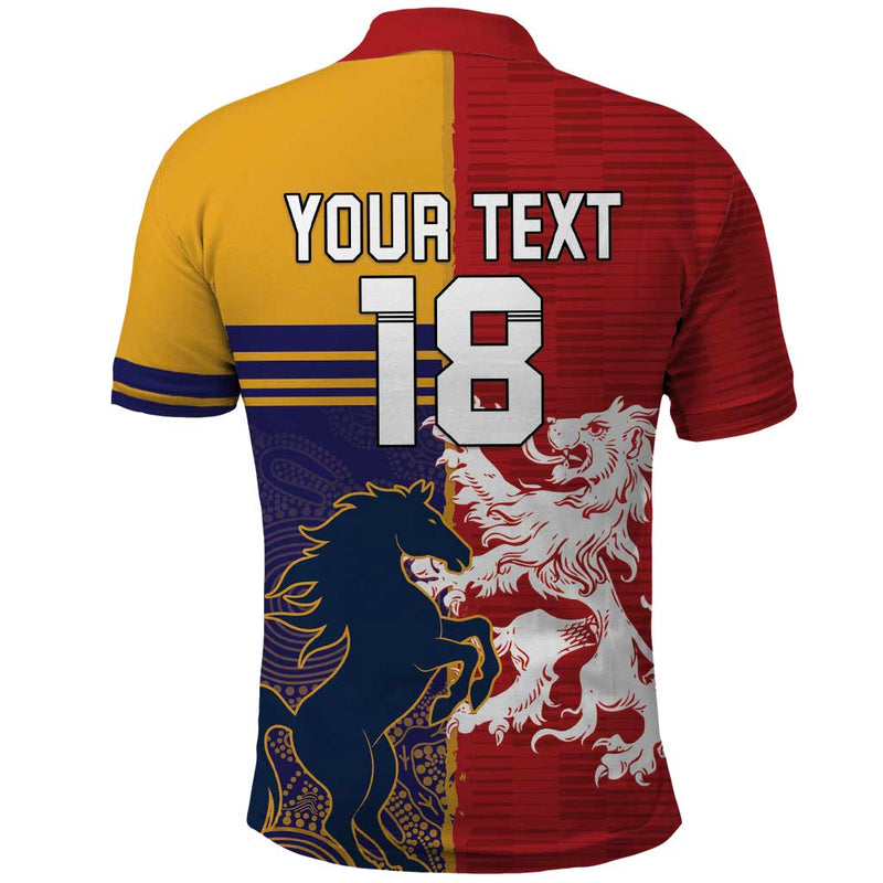 Custom British Lions Queensland Unique Style Polo Shirt