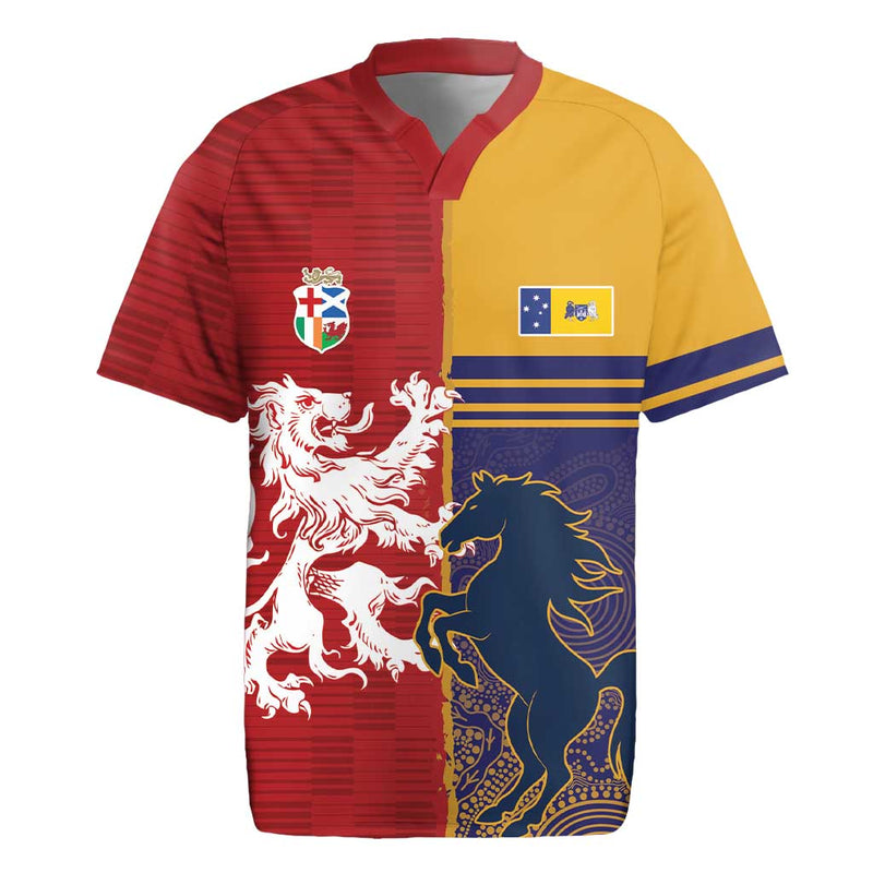 Custom British Lions Queensland Unique Style Rugby Jersey