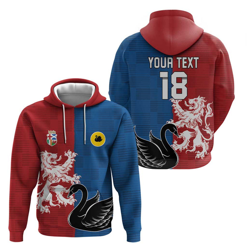 Custom British Lions Western Force Unique Style Hoodie