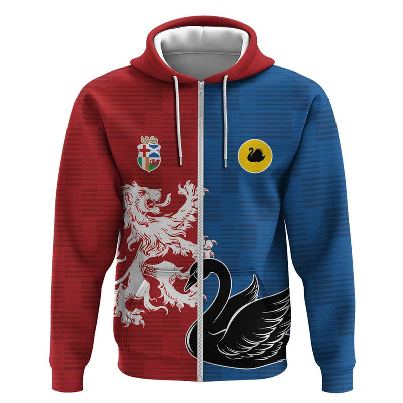 Custom British Lions Western Force Unique Style Hoodie