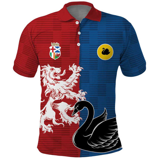 Custom British Lions Western Force Unique Style Polo Shirt