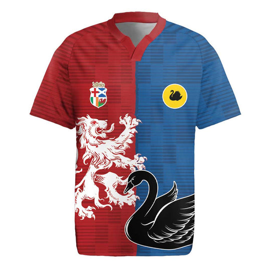 Custom British Lions Western Force Unique Style Rugby Jersey