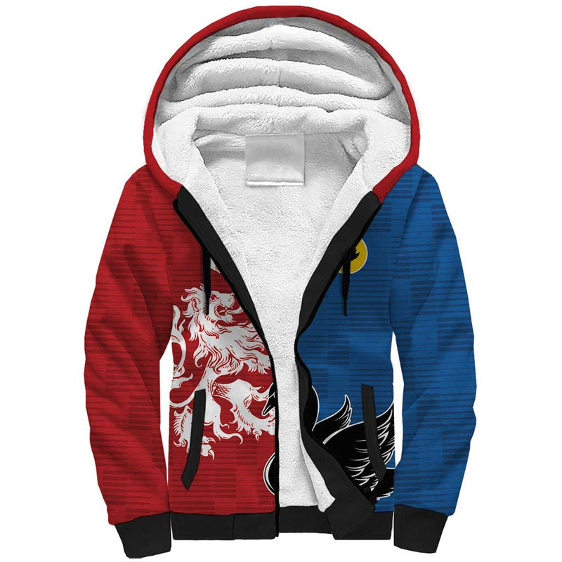 Custom British Lions Western Force Unique Style Sherpa Hoodie