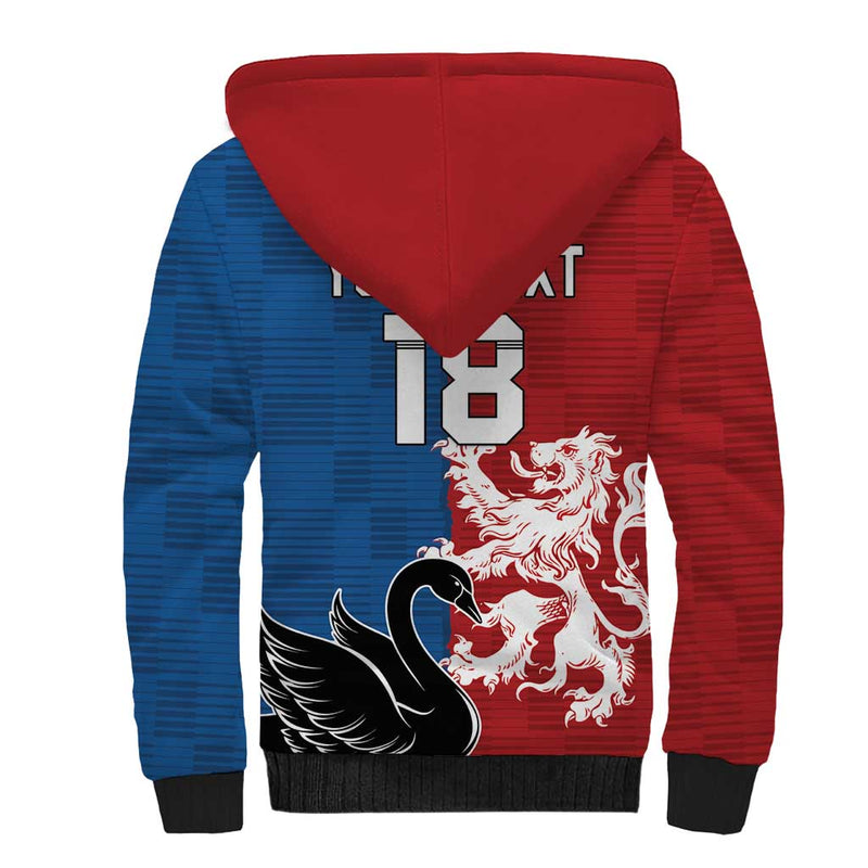 Custom British Lions Western Force Unique Style Sherpa Hoodie