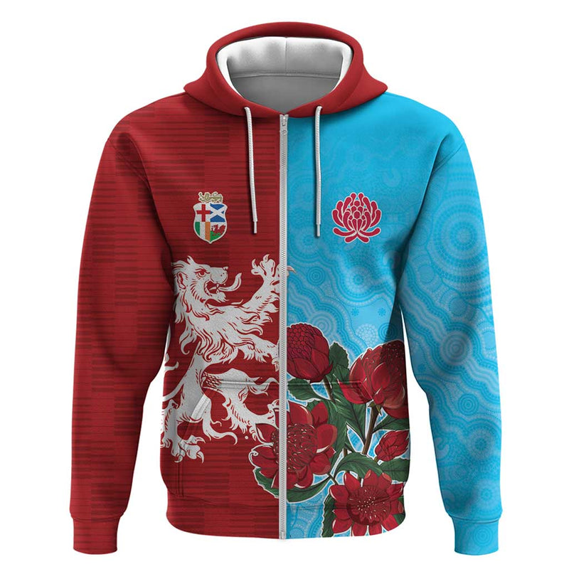 Custom British Lions Waratahs Unique Style Hoodie