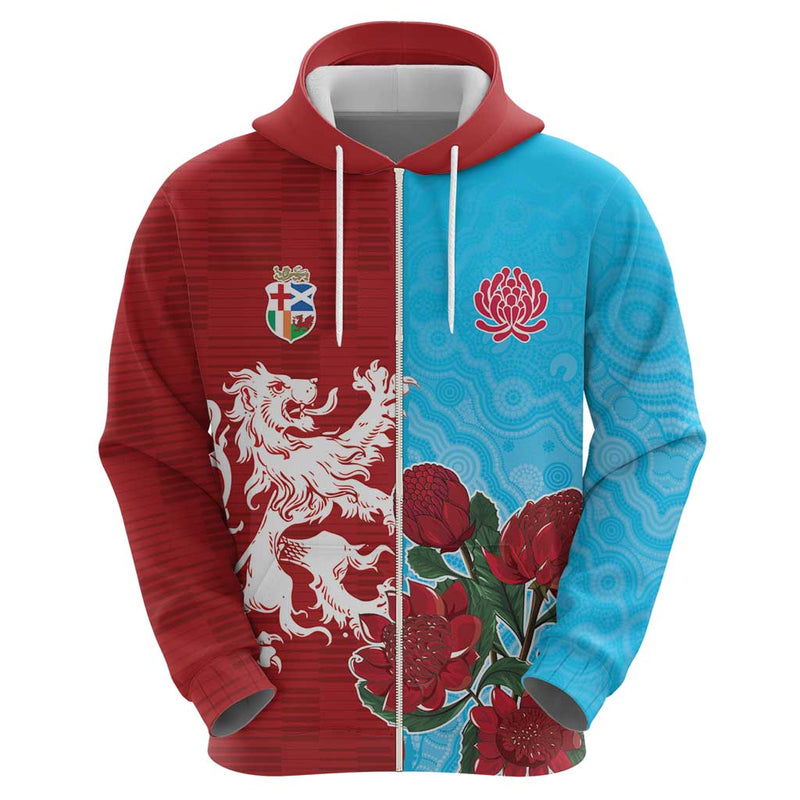 Custom British Lions Waratahs Unique Style Hoodie