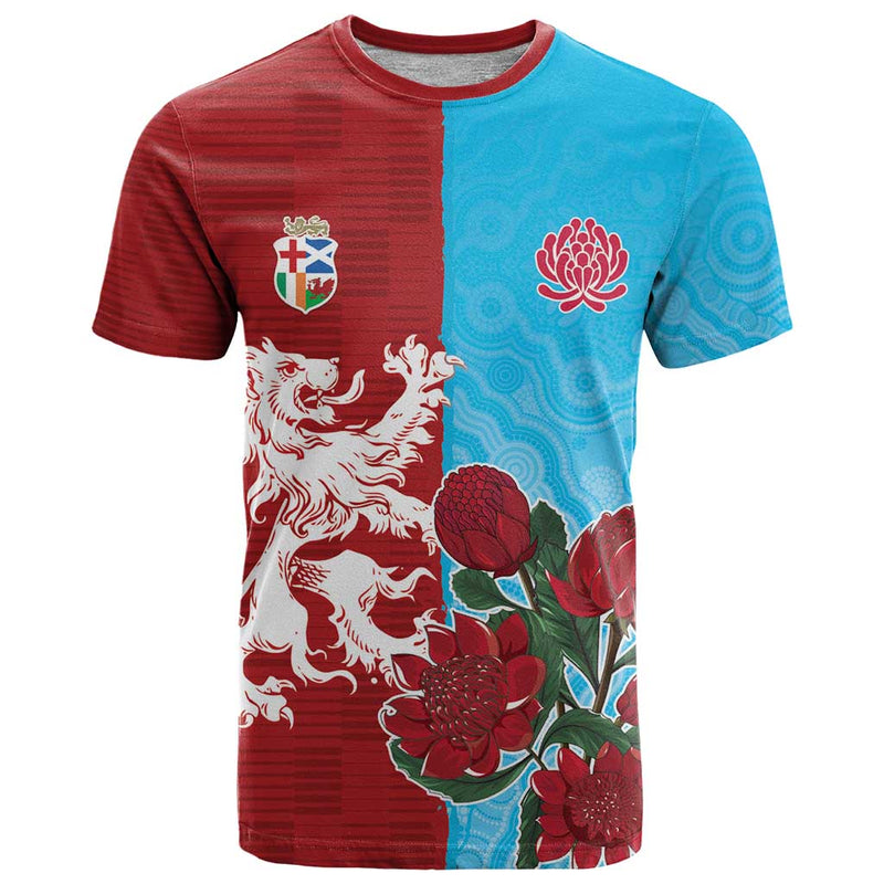 Custom British Lions Waratahs Unique Style T Shirt
