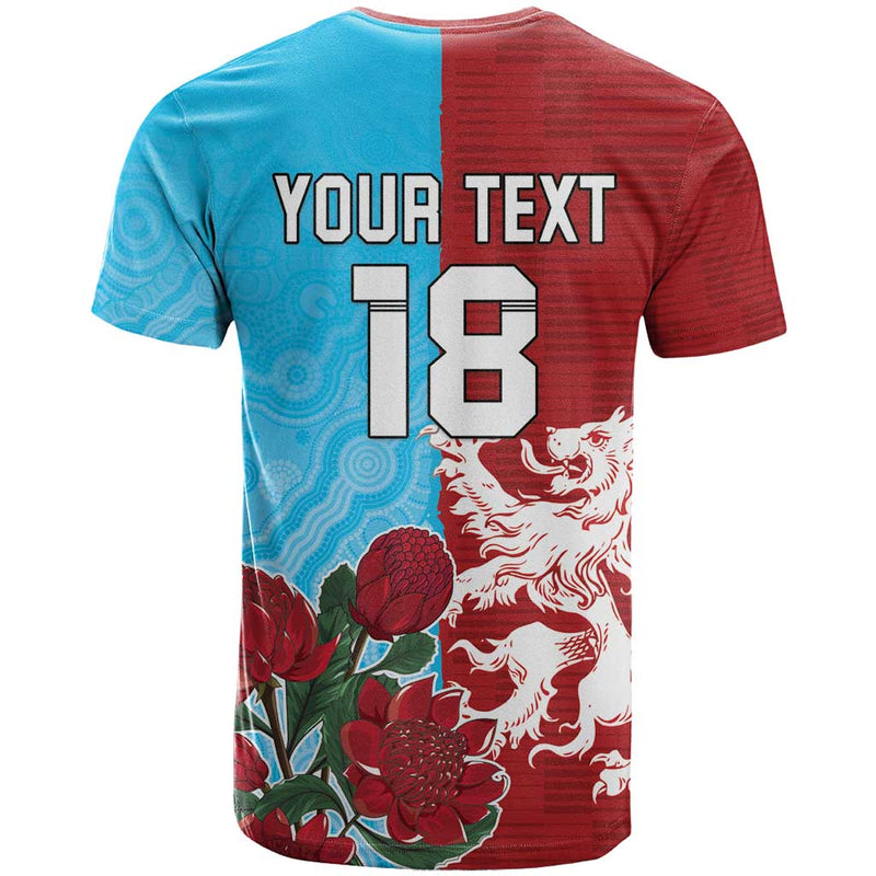 Custom British Lions Waratahs Unique Style T Shirt