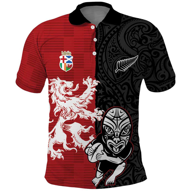 Custom British Lions New Zealand Unique Style Polo Shirt