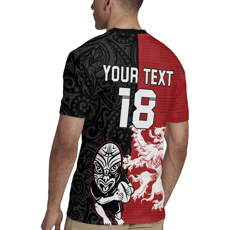 Custom British Lions New Zealand Unique Style Rugby Jersey