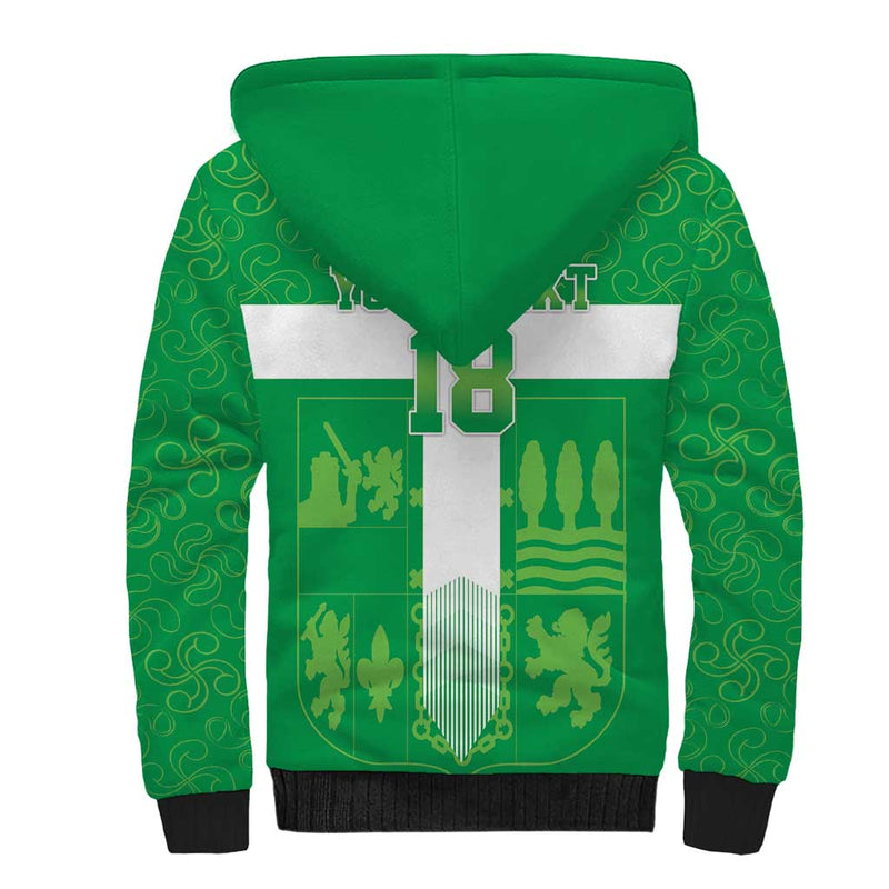 Custom Basque Euskadi Football Euskal Selekzioa Go Champion Sherpa Hoodie