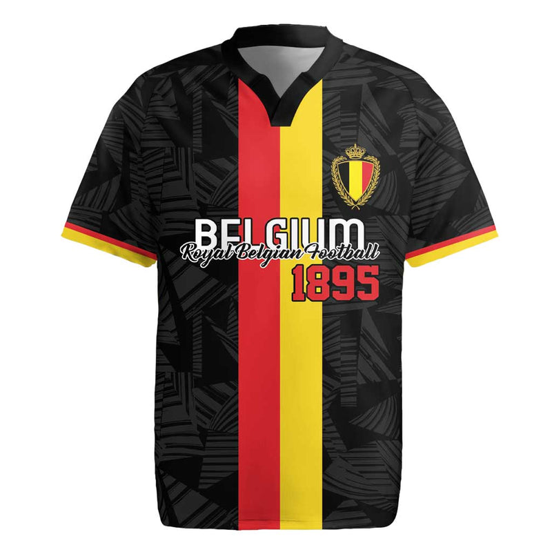 Custom Belgium Football De Rode Duivels Rugby Jersey
