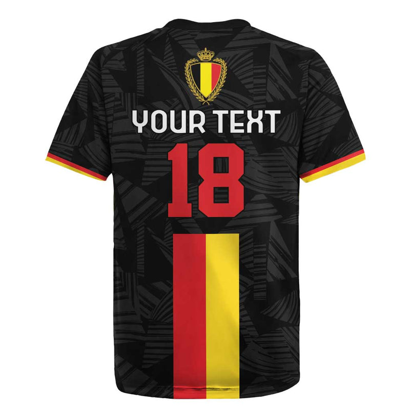 Custom Belgium Football De Rode Duivels Rugby Jersey