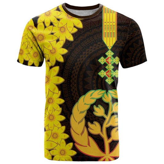Enkutatash Eritrea New Year With Coat Of Arms T Shirt