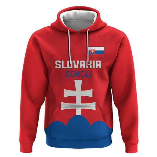 Custom Slovakia Football Come On Sokoli Hoodie