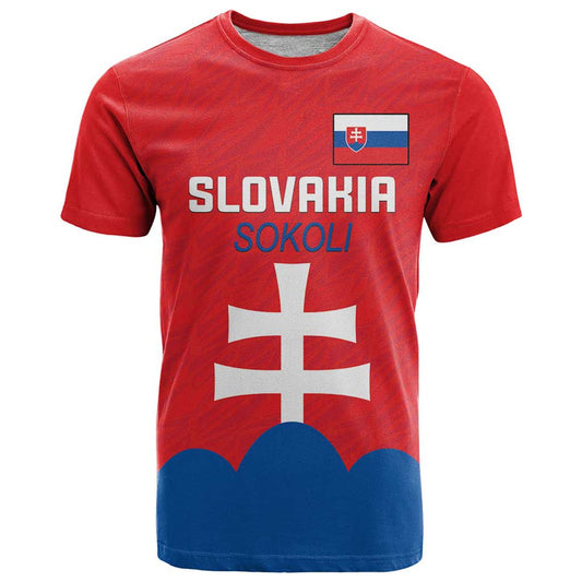 Custom Slovakia Football Come On Sokoli T Shirt