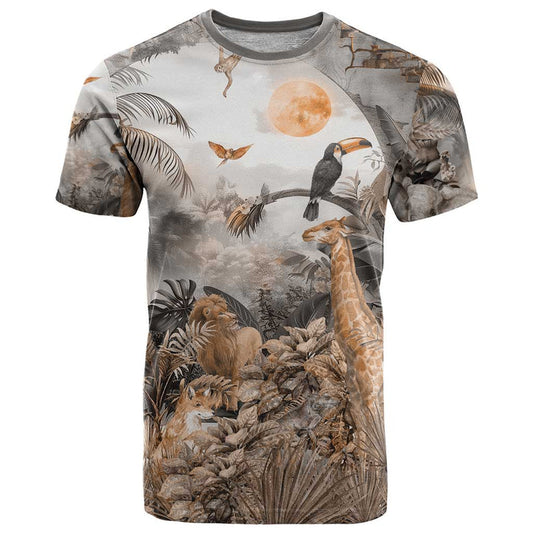 Africa Safari Animals T Shirt