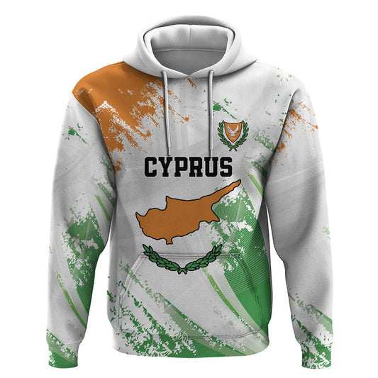 Custom Cyprus Hoodie Sporty Style