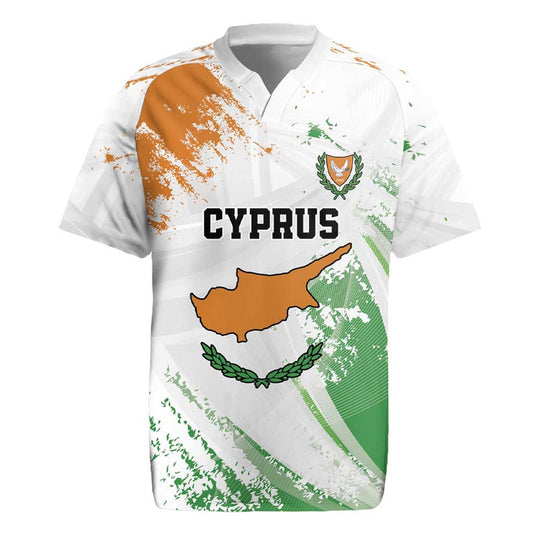 Custom Cyprus Sporty Style Rugby Jersey