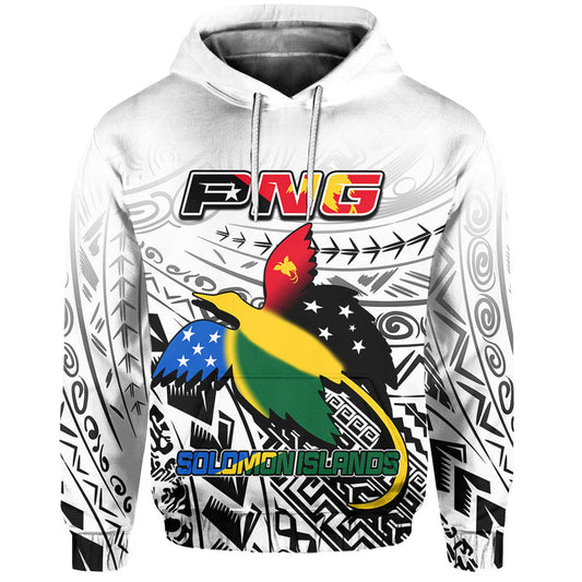 Custom Papua New Guinea Solomon Islands Hoodie