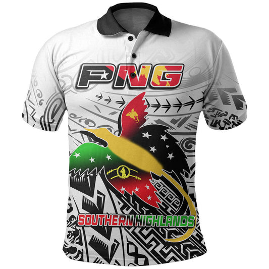 Custom Papua New Guinea Southern Highlands Province Polo Shirt